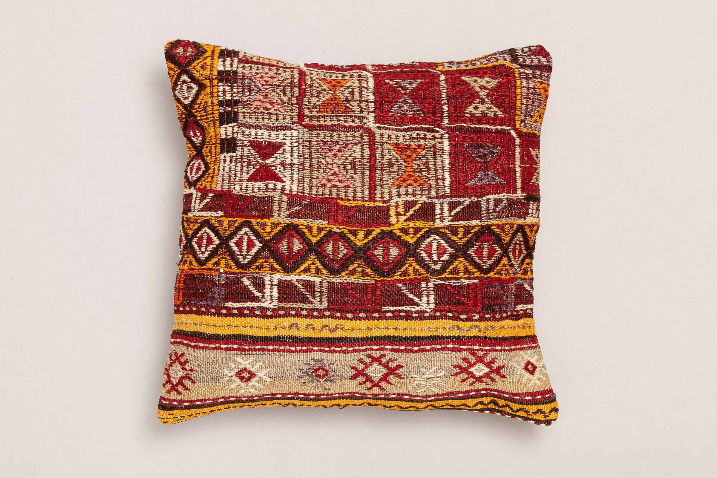 Kilim Cushion "Inanc" (50x50cm) - Wild Heart Free Soul