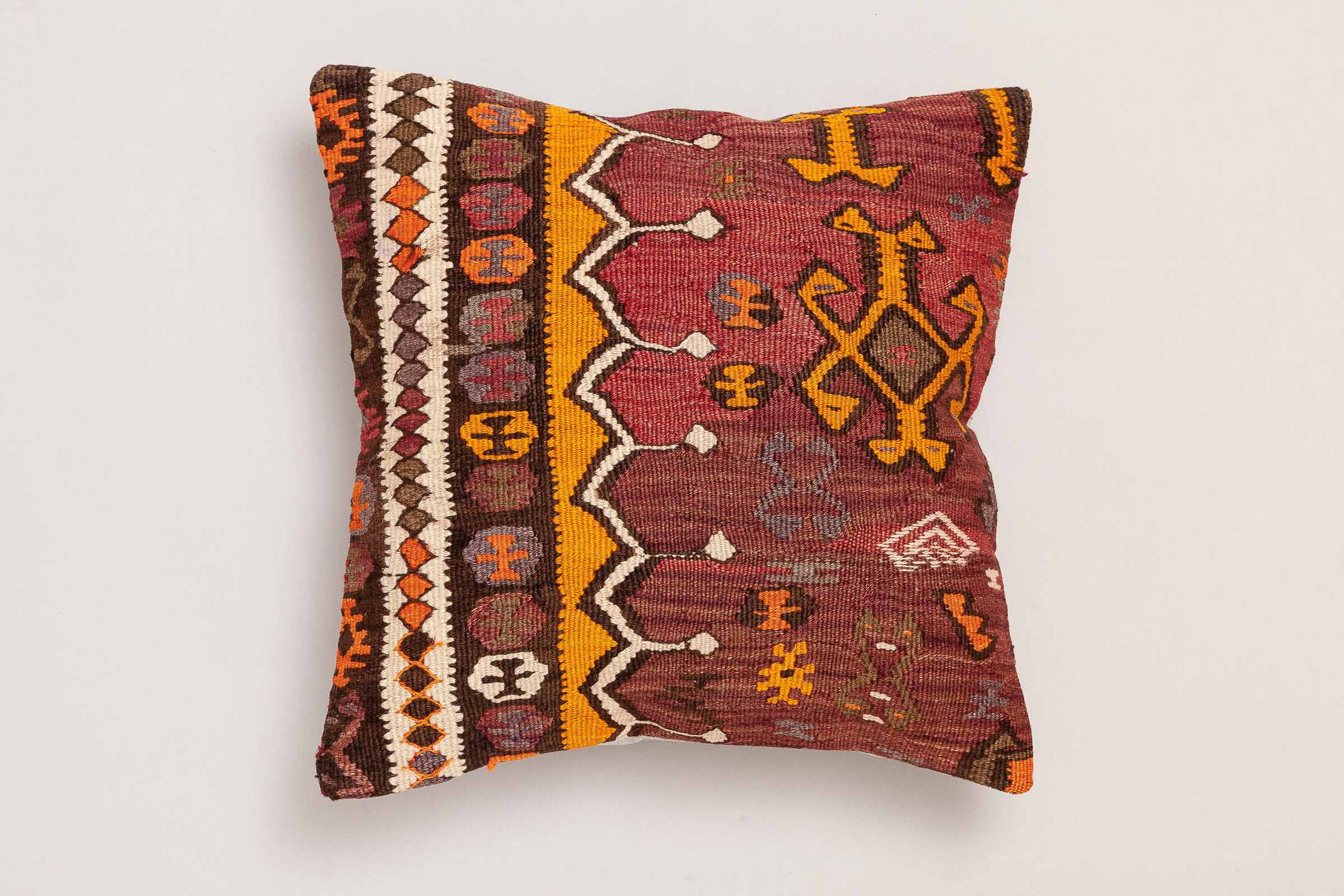 Kilim Cushion "Idal" (50x50cm) - Wild Heart Free Soul