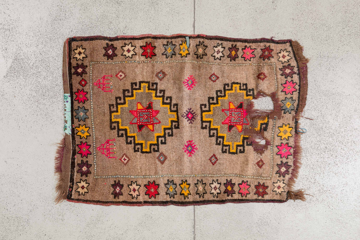 Vintage Kelim Kars (110 x 81cm) - Wild Heart Free Soul