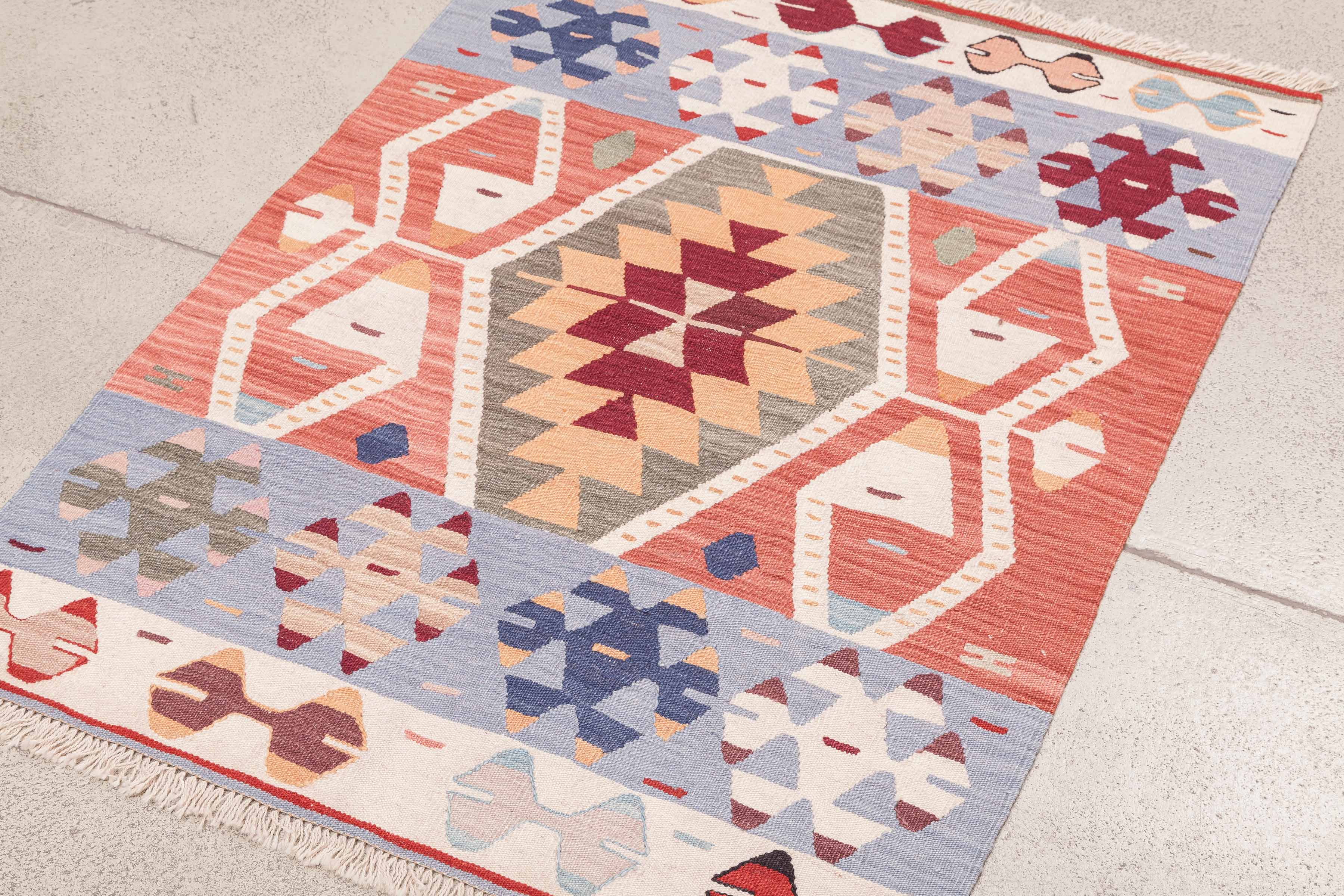 Kelim Uşak 117 x 87 cm - Wild Heart Free Soul