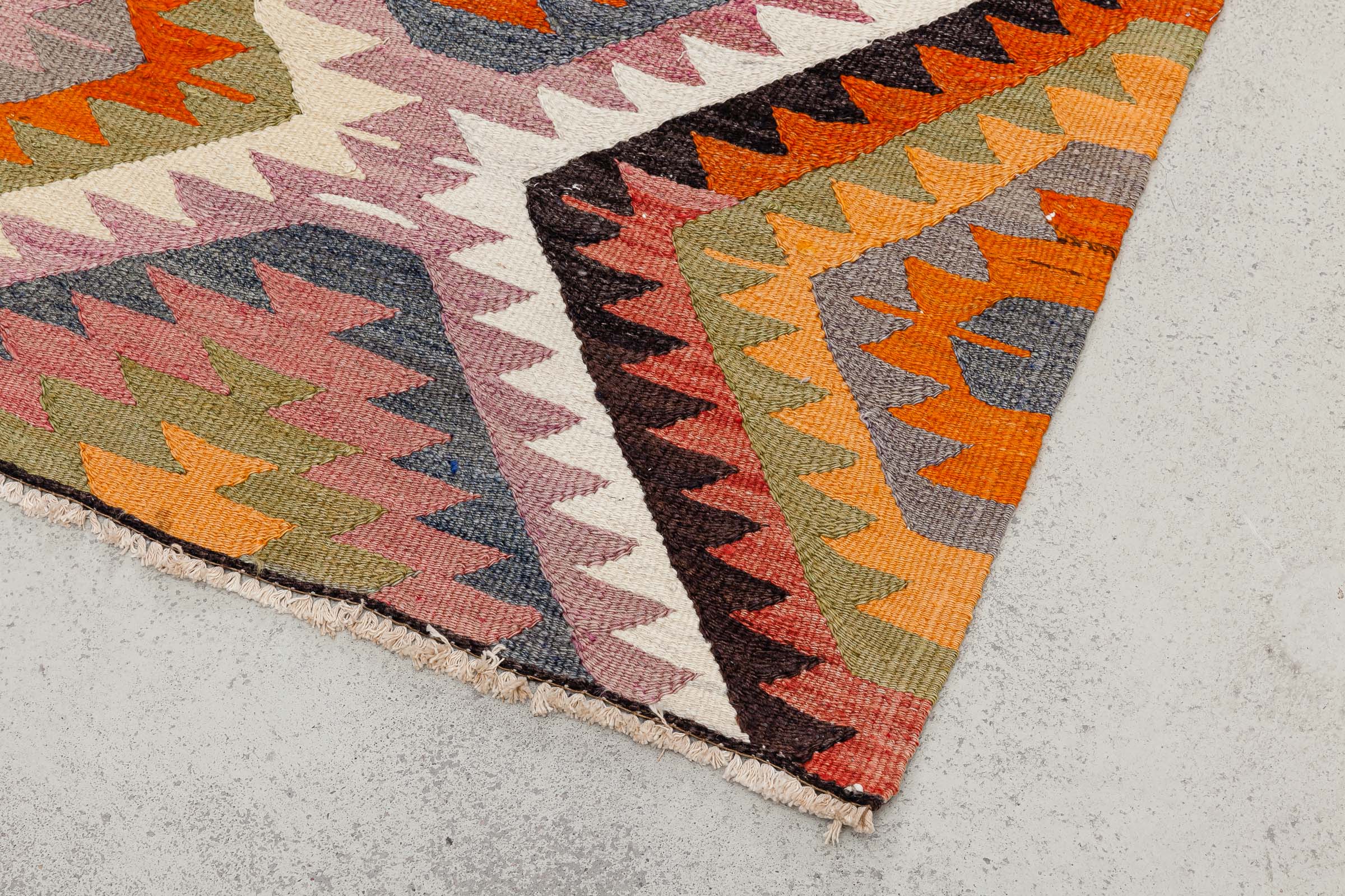 Vintage Kelim Milas 284x177cm - Wild Heart Free Soul
