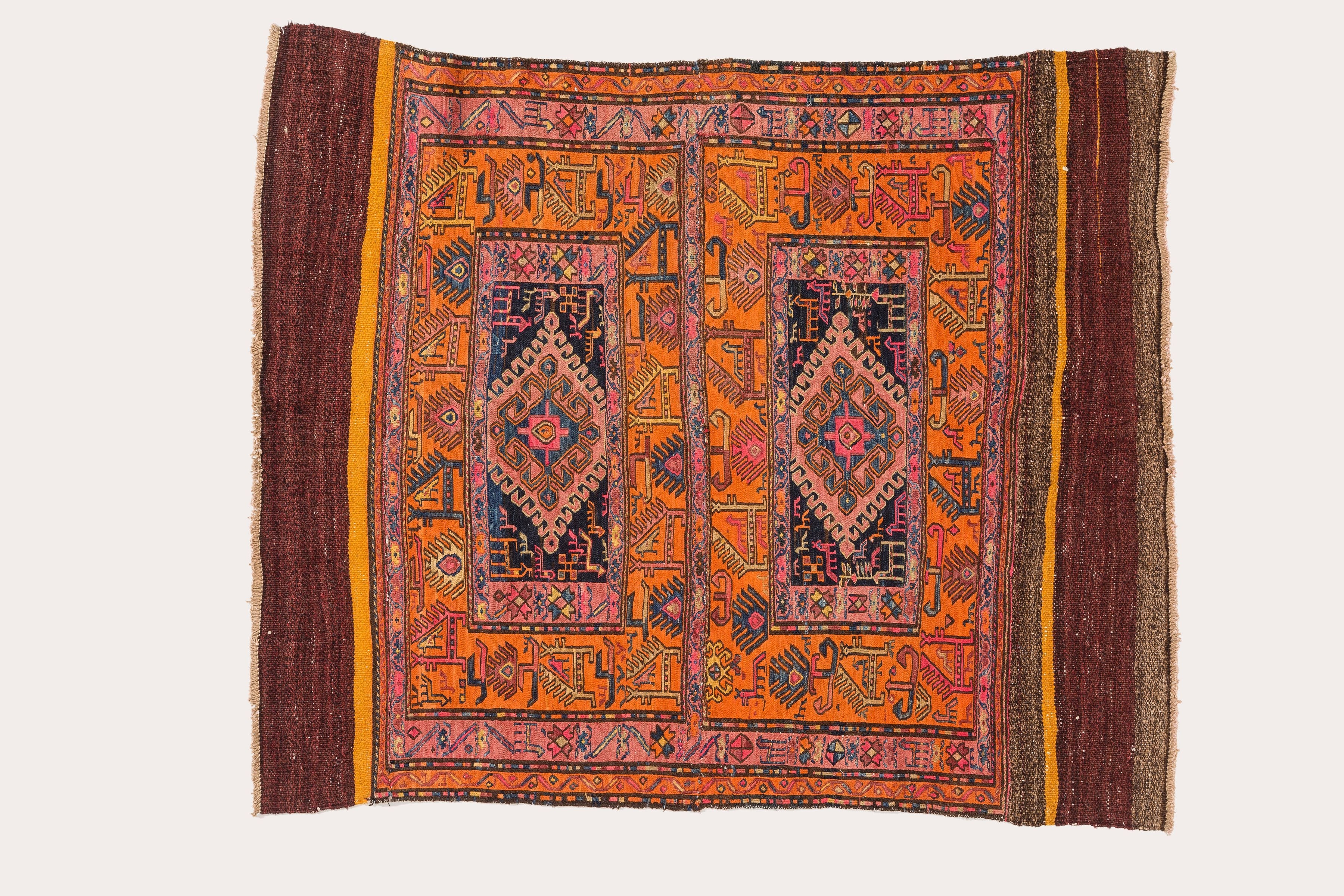 Vintage Kilim Soumak/Iran 146x121cm
