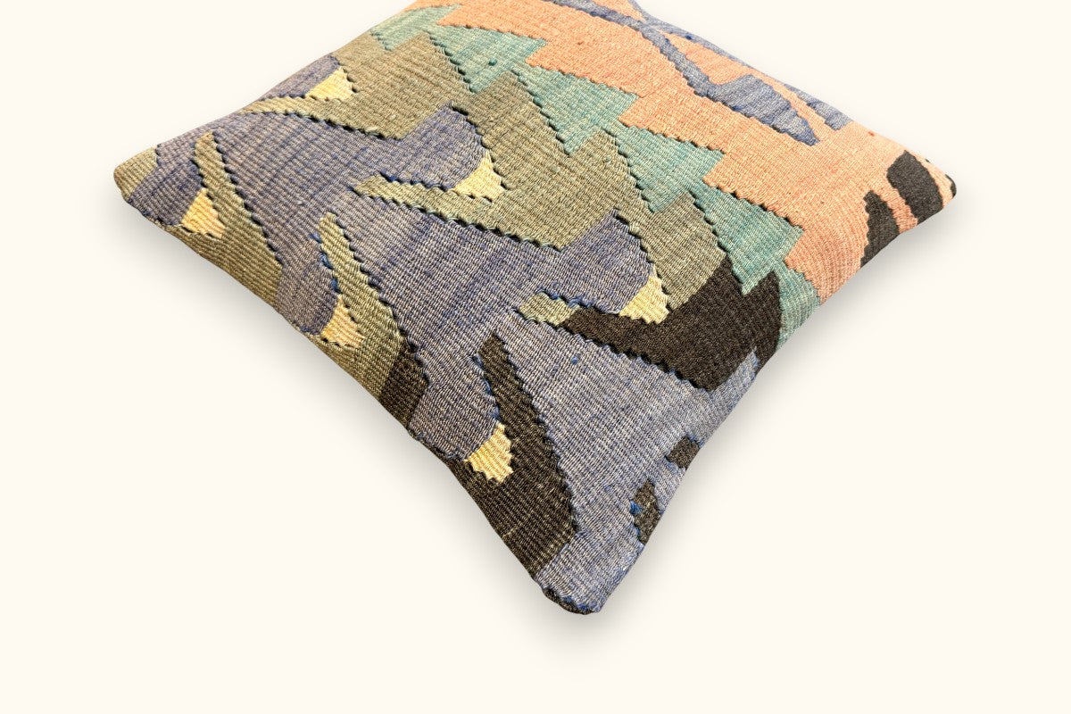BUSE Vintage Kelim Kissen 40x40cm