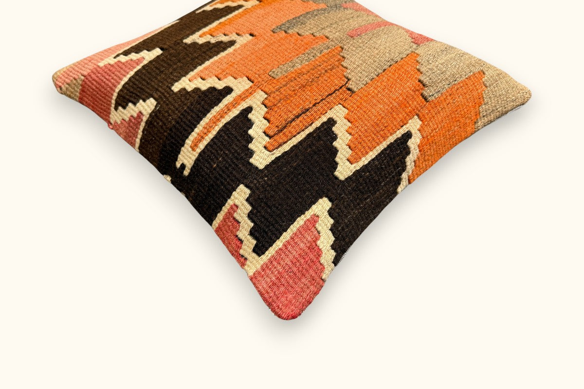 ATES Vintage Kelim Kissen 40x40cm