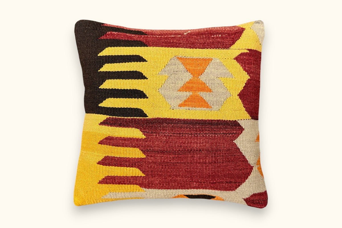 KAYA vintage kilim cushion 40x40cm