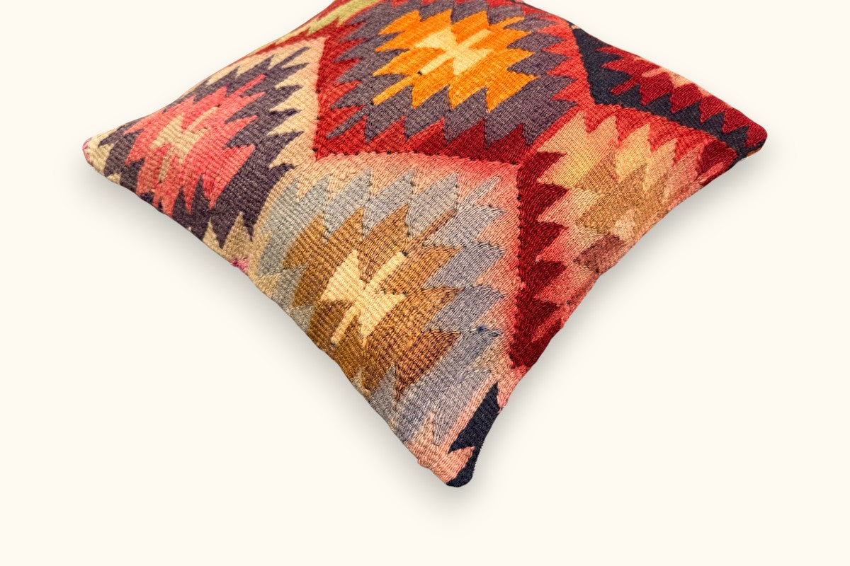SEVDA Vintage Kilim Cushion 40x40cm