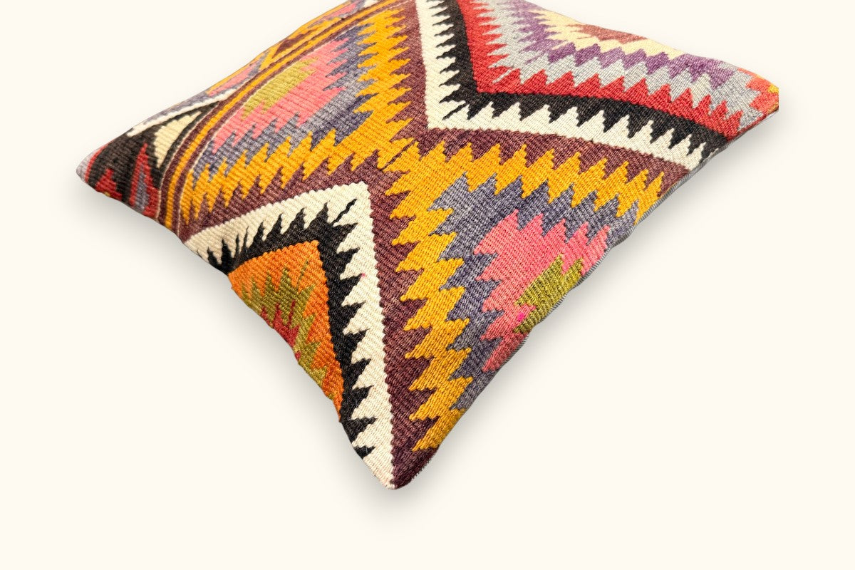 ILAY Vintage Kelim Kissen 40x40cm
