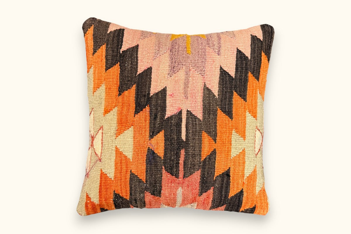 ASLI Vintage Kelim Kissen 40x40cm