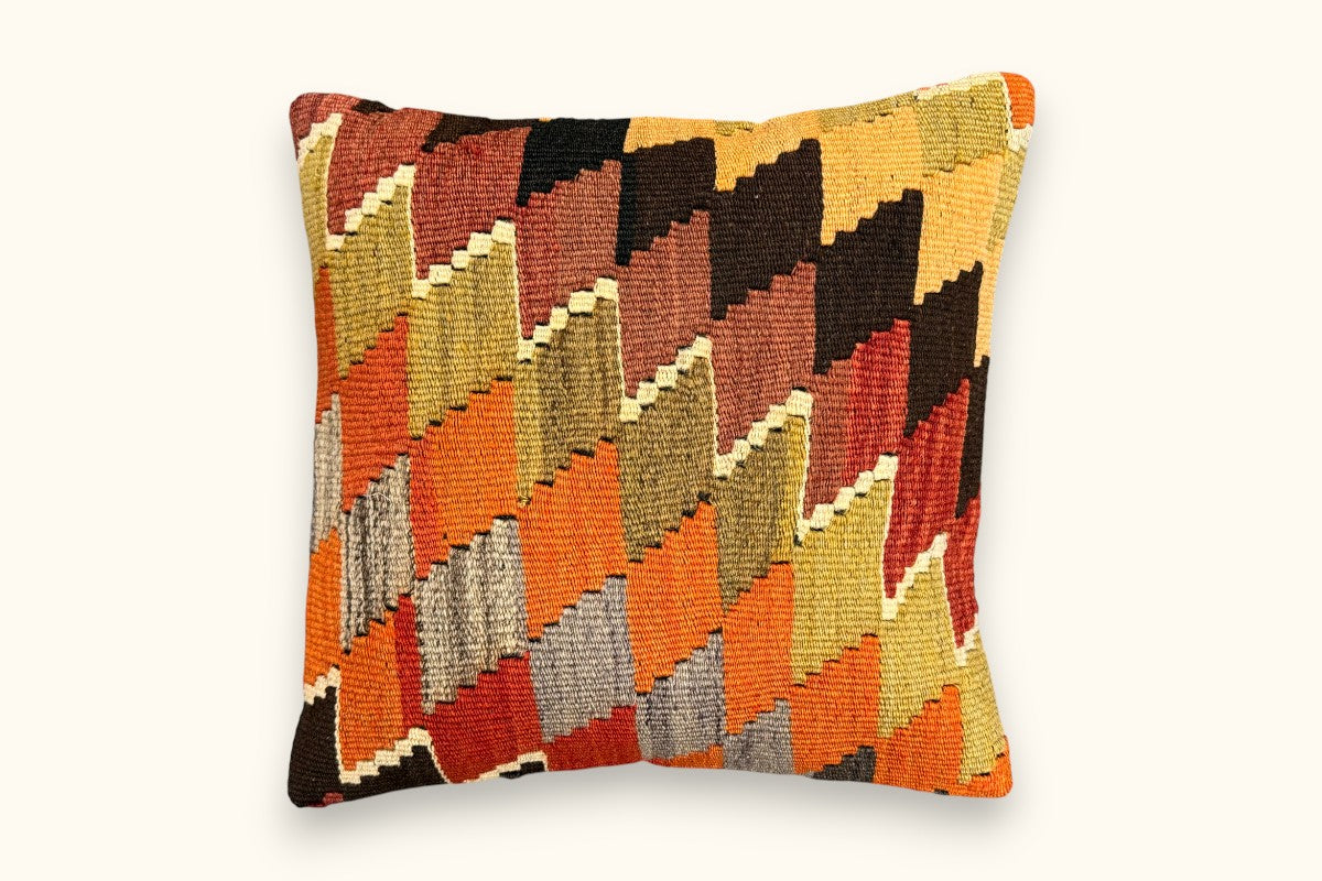 AYLIN Vintage Kilim Cushion 40x40cm