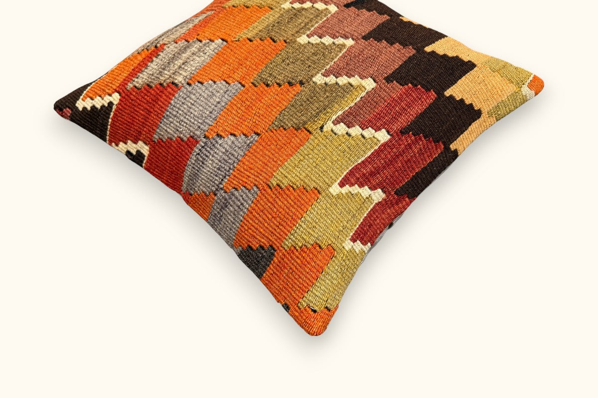 AYLIN Vintage Kilim Cushion 40x40cm