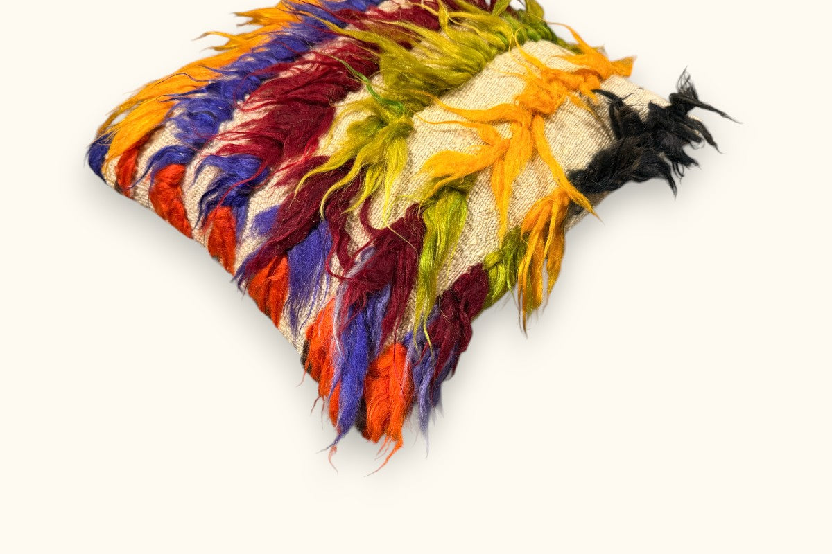 DILARA Vintage Kelim Kissen 40x40cm