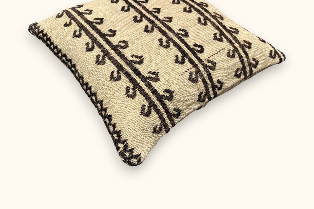 GOKCE Vintage Kelim Kissen 40x40cm