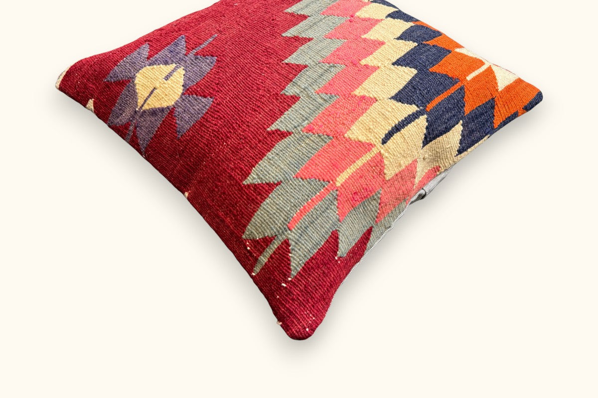 LALE Vintage Kelim Kissen 40x40cm