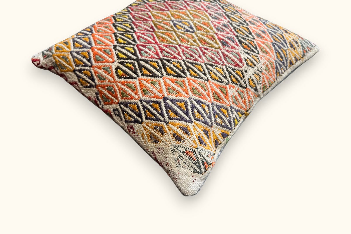 LUNA Vintage Kelim Kissen 40x40cm