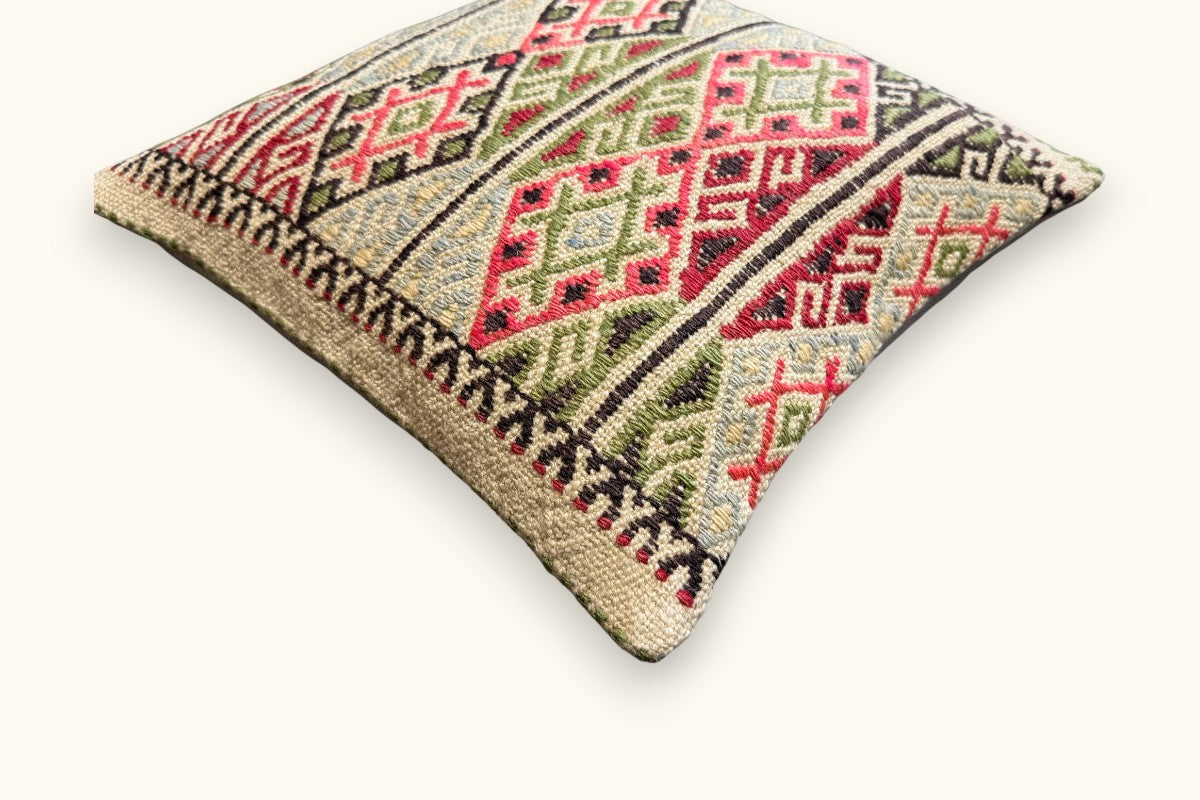 MELIS Vintage Kelim Kissen 40x40cm