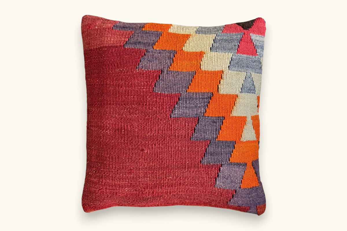 MELISA Vintage Kelim Kissen 40x40cm