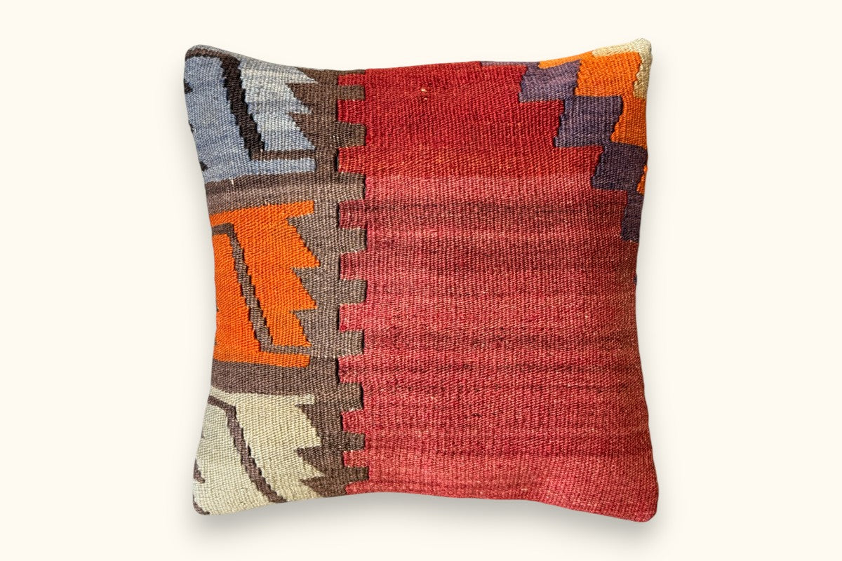 MINA Vintage Kelim Kissen 40x40cm