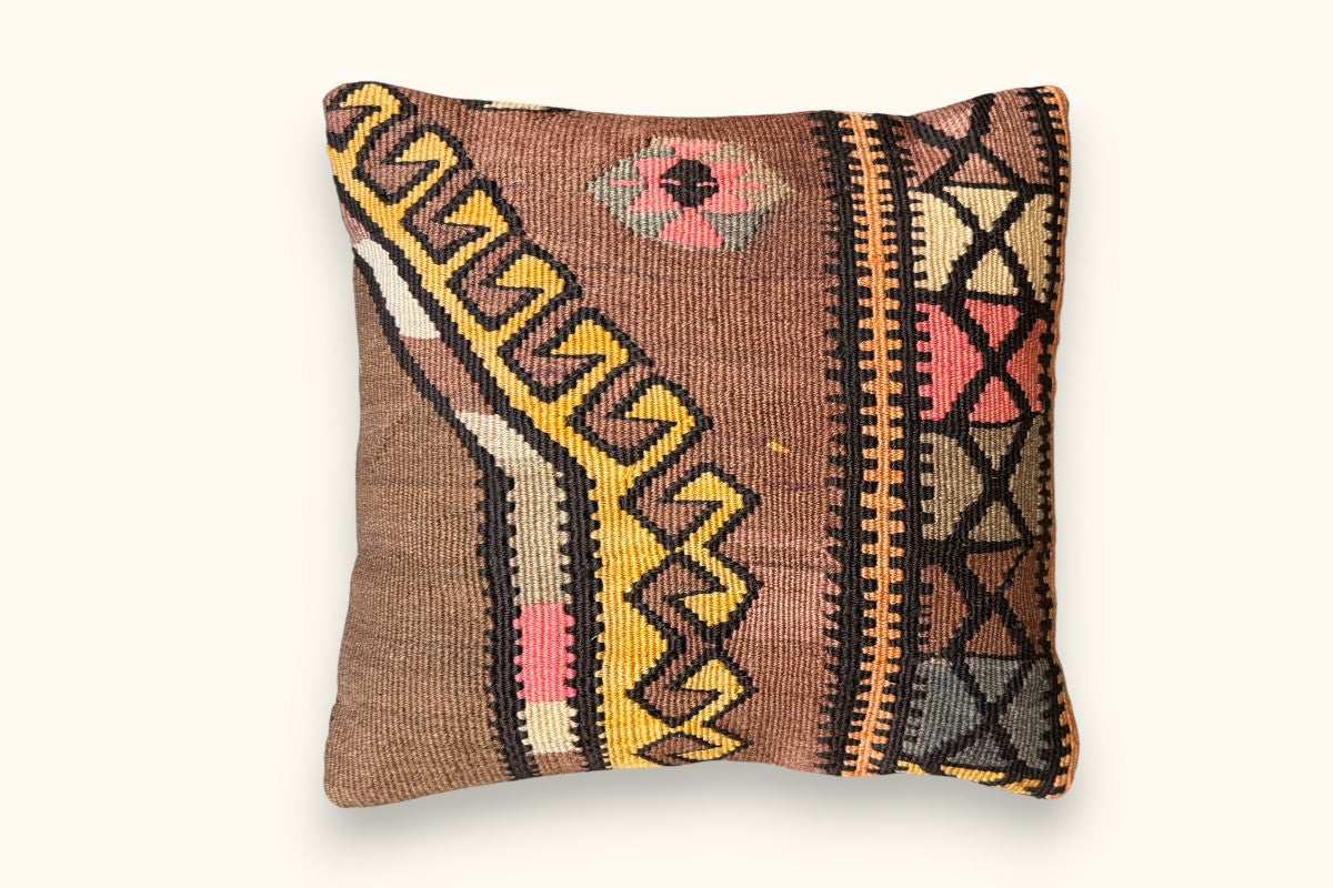 SILA vintage kilim cushion 40x40cm