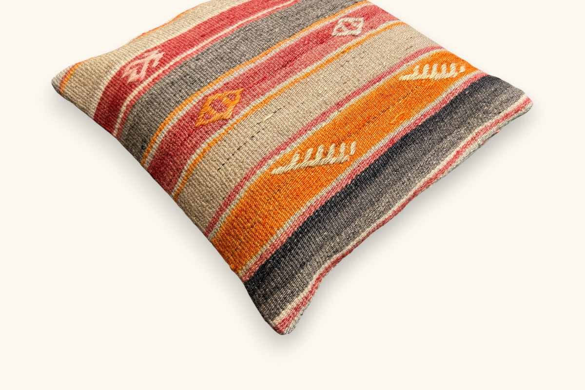 ZEHRA Vintage Kilim Cushion 40x40cm