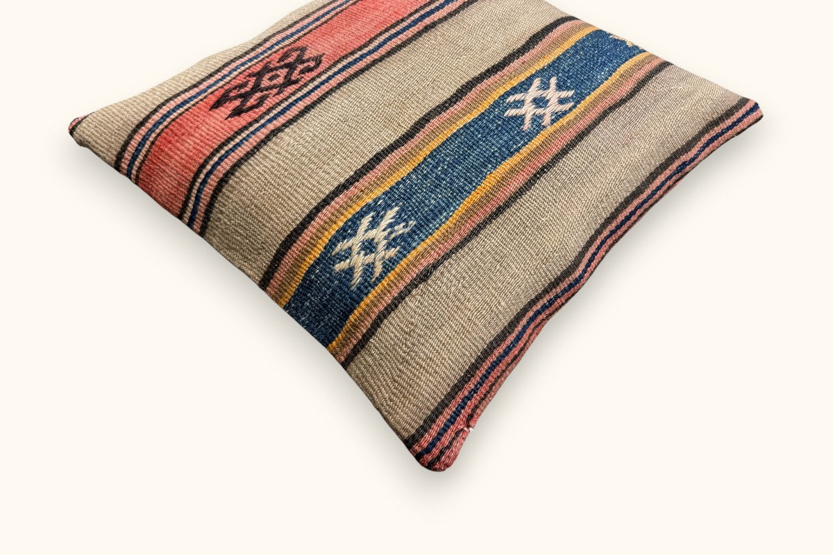 POYRAZ vintage kilim cushion 40x40cm
