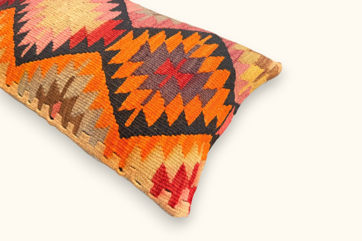 LEYLA Vintage Kilim Cushion 50x30cm