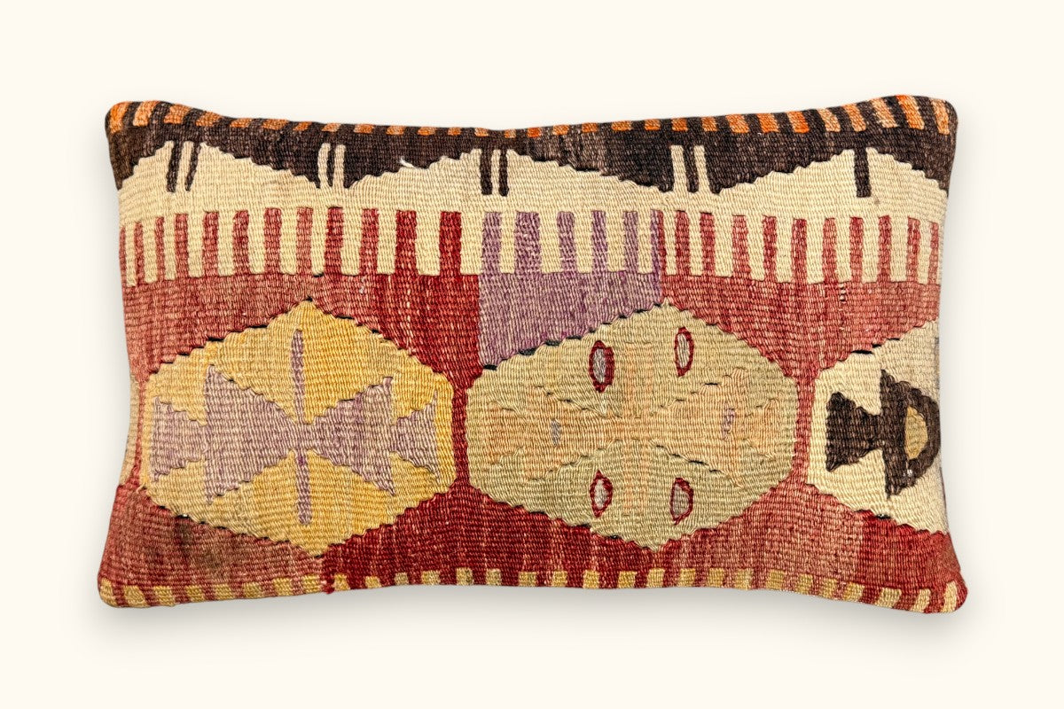 MIRA Vintage Kilim Cushion 50x30cm