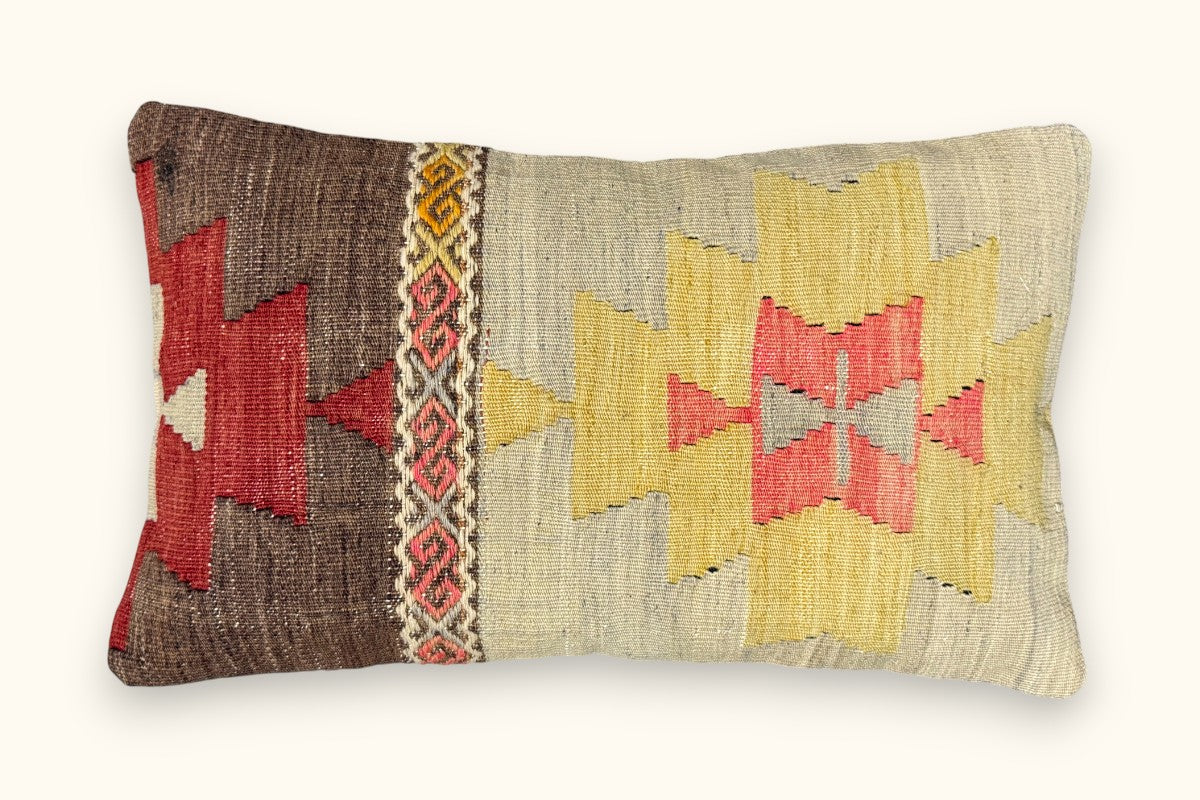 SELEN Vintage Kilim Cushion 50x30cm
