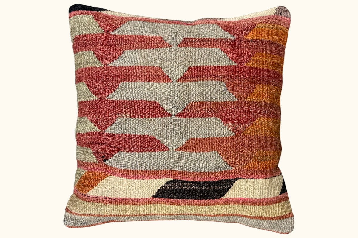 KAYA Vintage Kelim Kissen 50x50cm