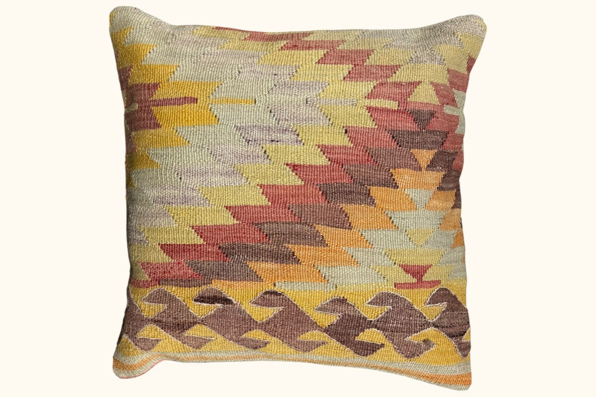 CICEK Vintage Kelim Kissen 50x50cm