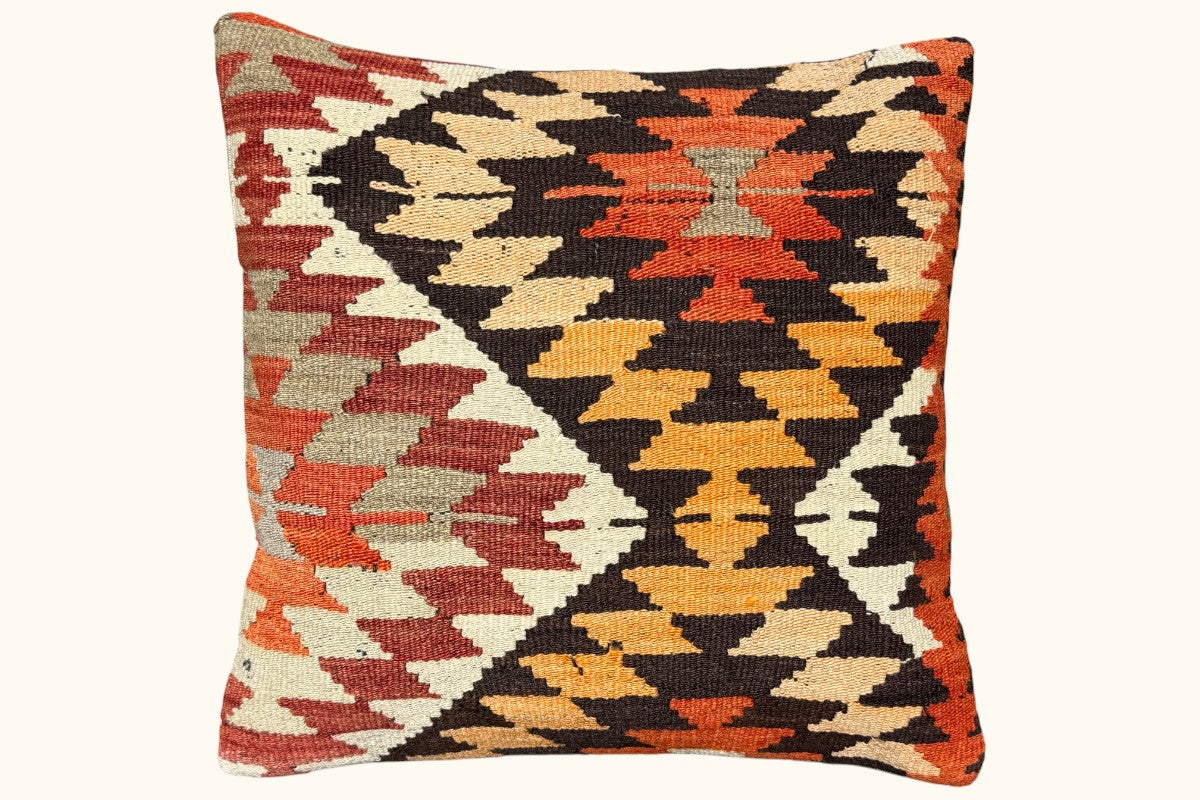 YAZ Vintage Kelim Kissen 50x50cm