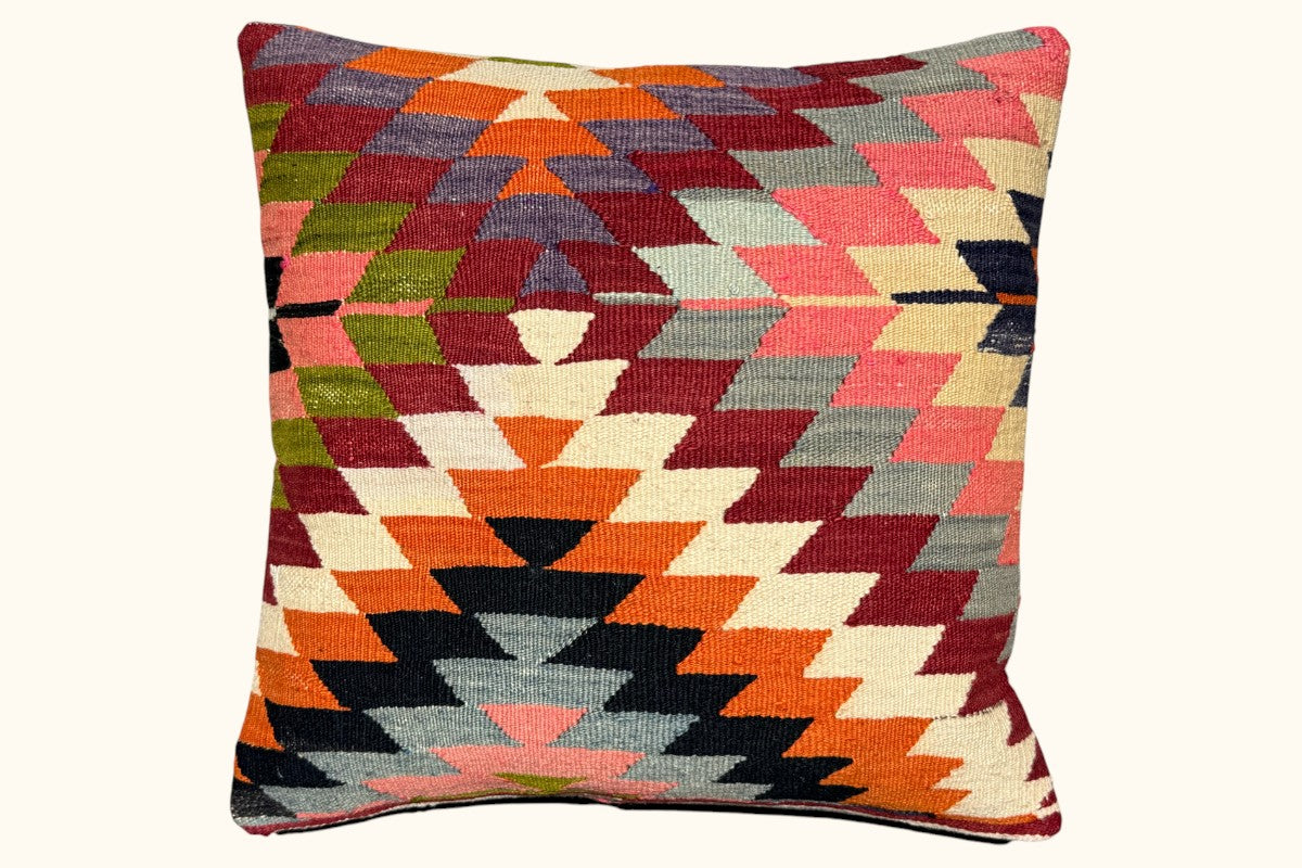 DURU Vintage Kelim Kissen 50x50cm