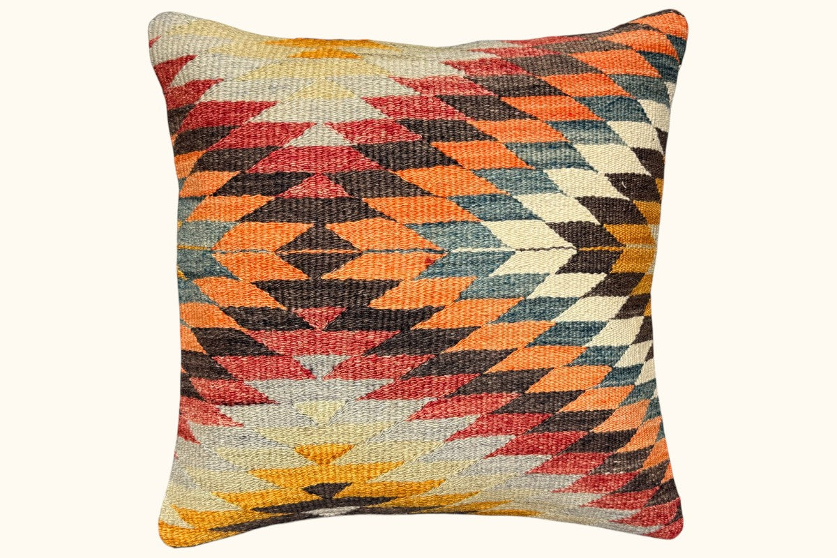 ILAY Vintage Kelim Kissen 50x50cm
