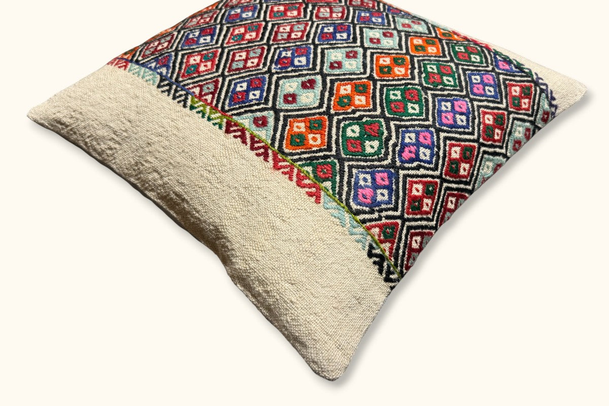 BELEN Vintage Kelim Kissen 50x50cm