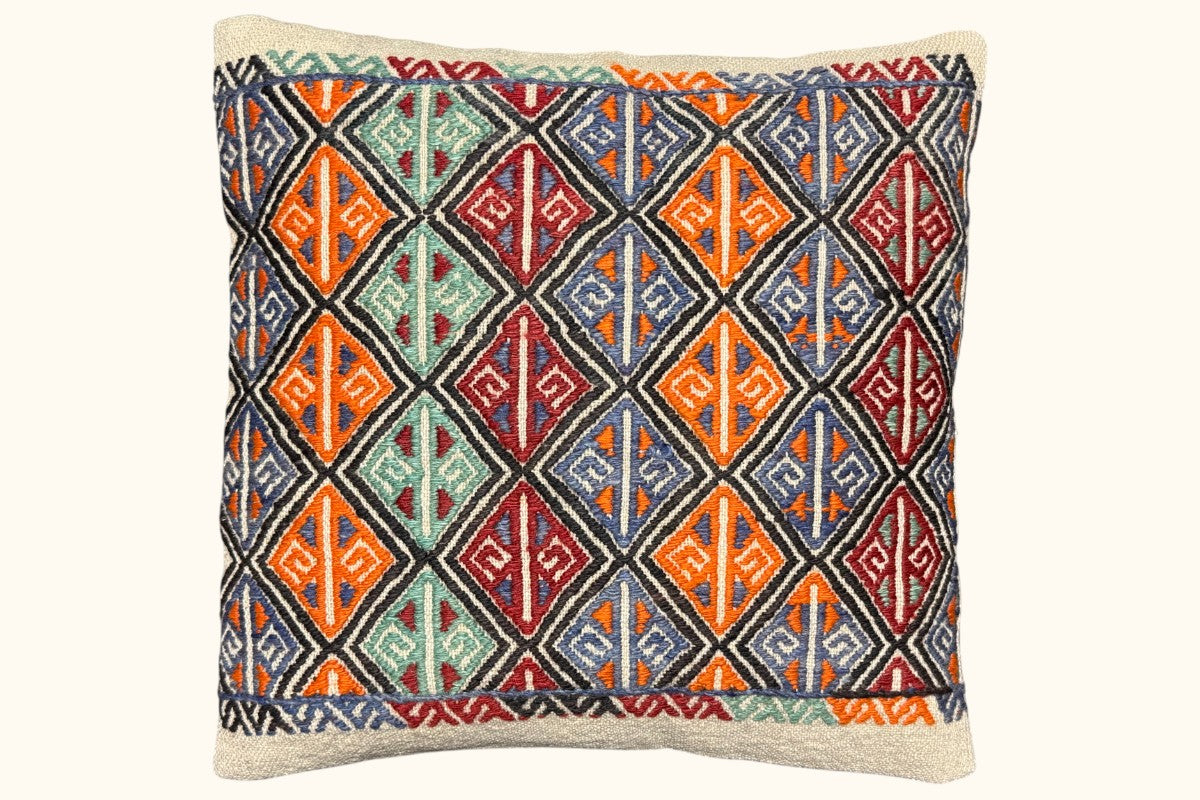 CEYDA Vintage Kelim Kissen 50x50cm