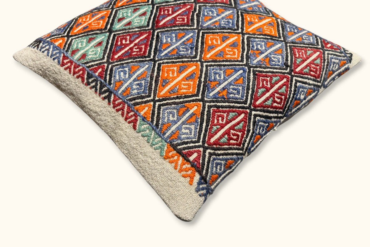 CEYDA Vintage Kelim Kissen 50x50cm