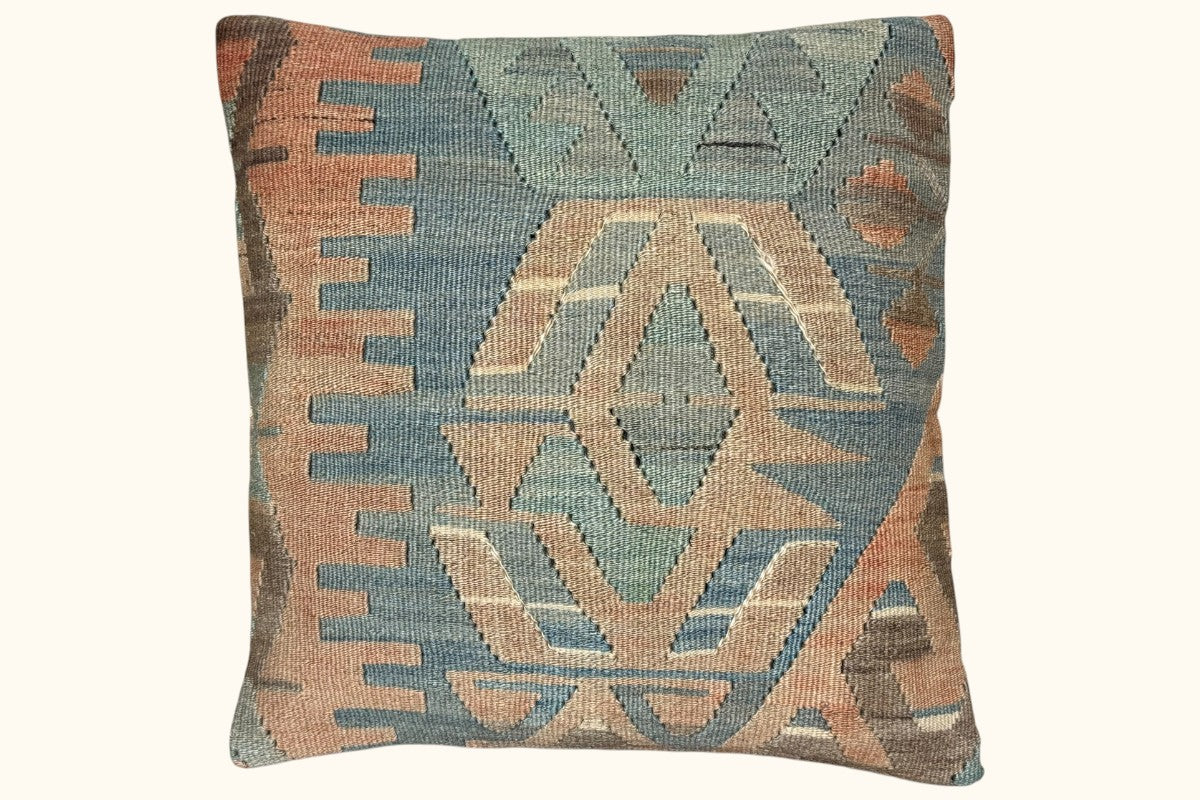 DEFNE Vintage Kelim Kissen 50x50cm