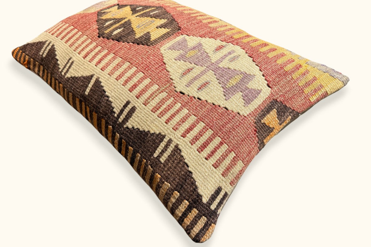 EKIN Vintage Kelim Kissen 60x40cm
