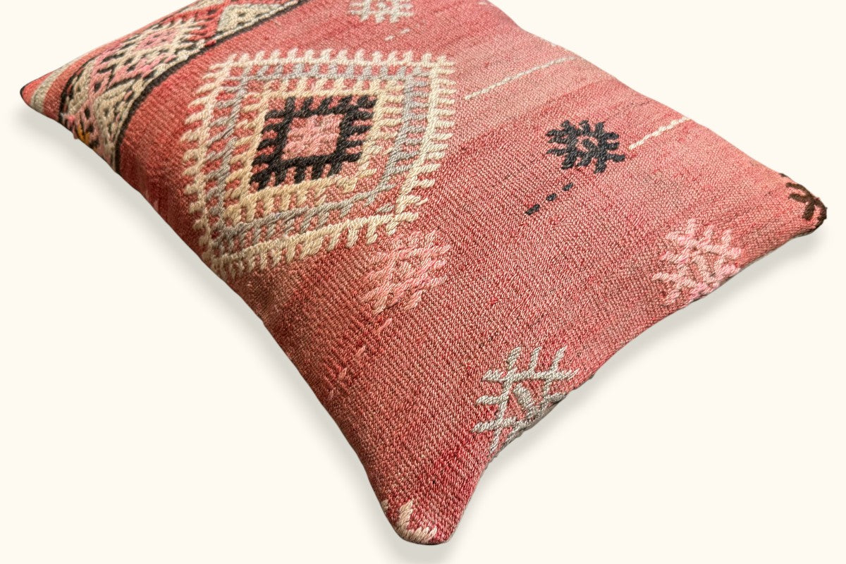 GOKCE Vintage Kelim Kissen 60x40cm