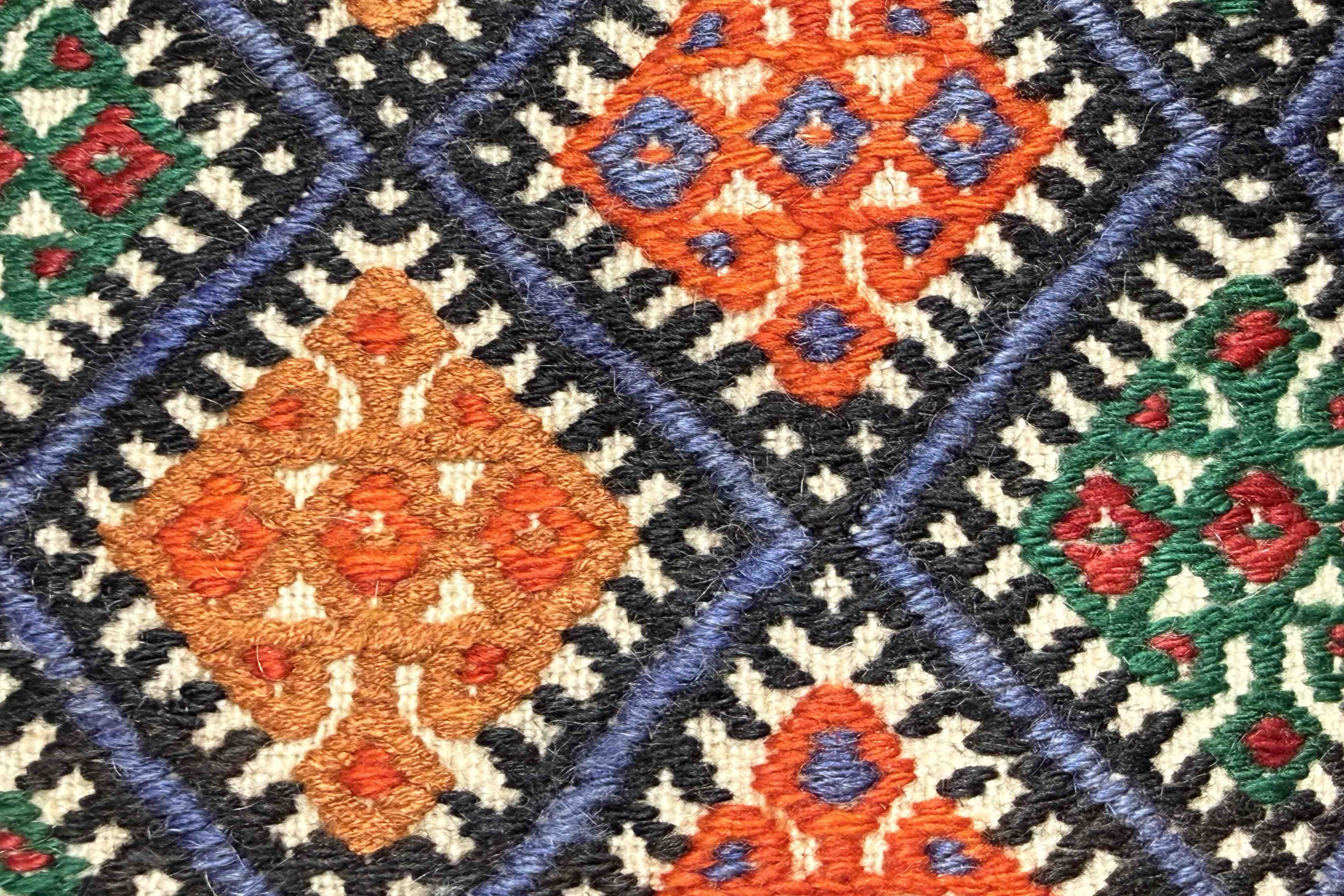 LINA Vintage Kelim Kissen 60x40cm