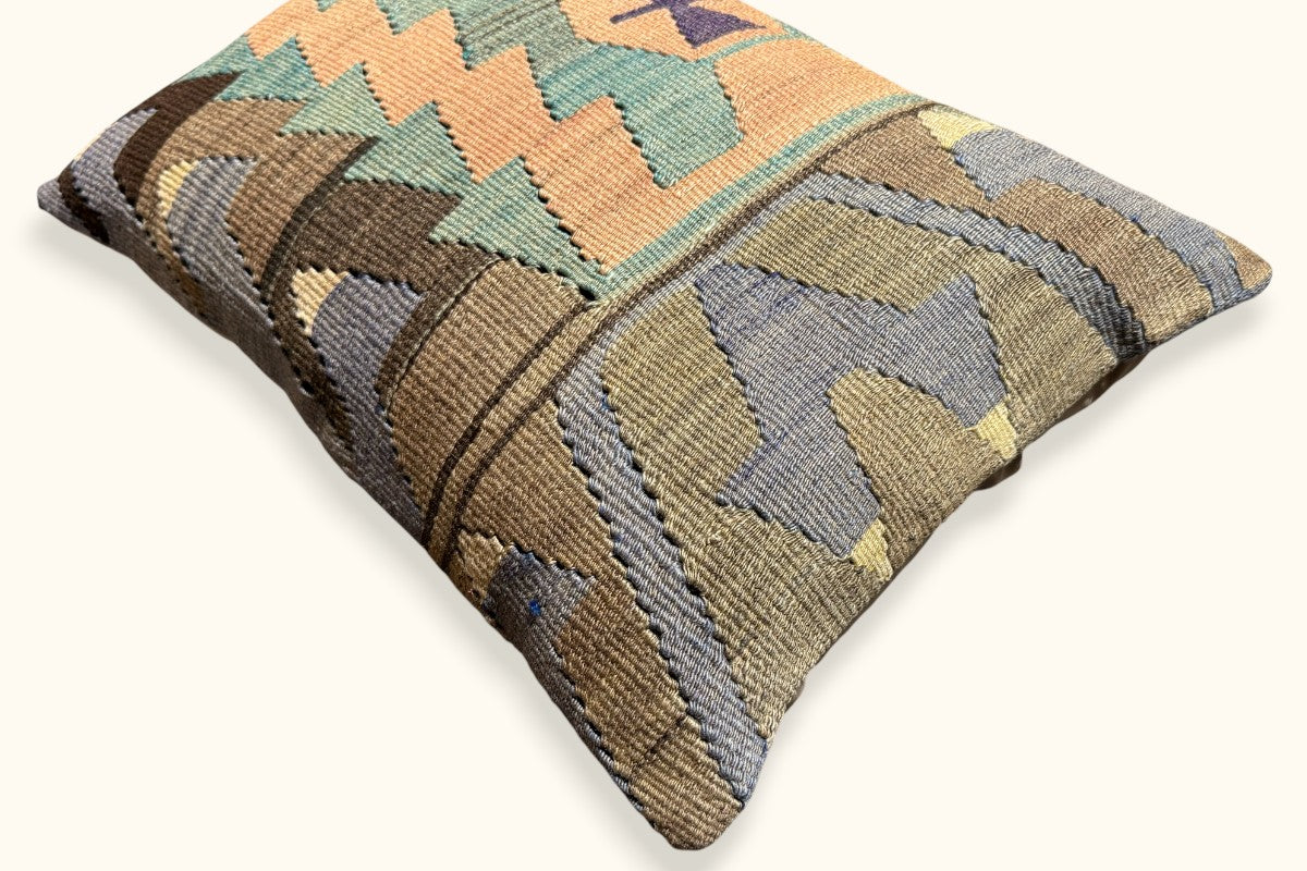 MELISA Vintage Kelim Kissen 60x40cm