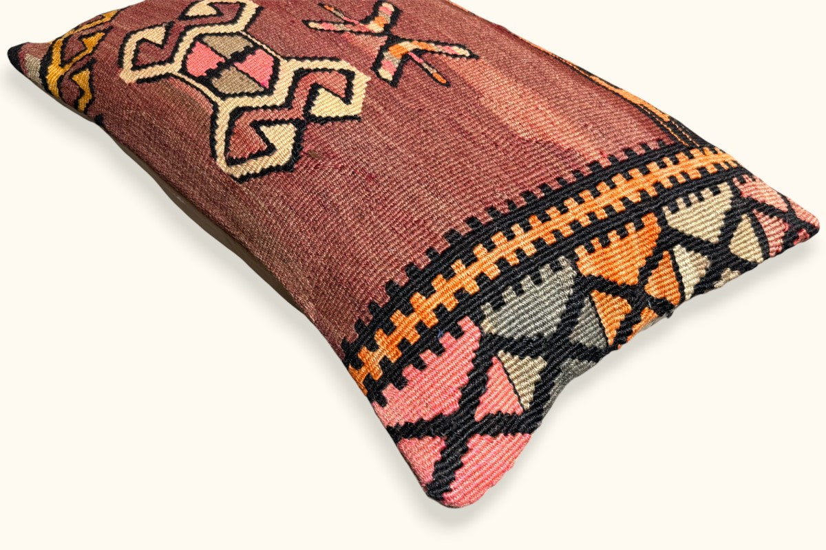 NAZ Vintage Kelim Kissen 60x40cm