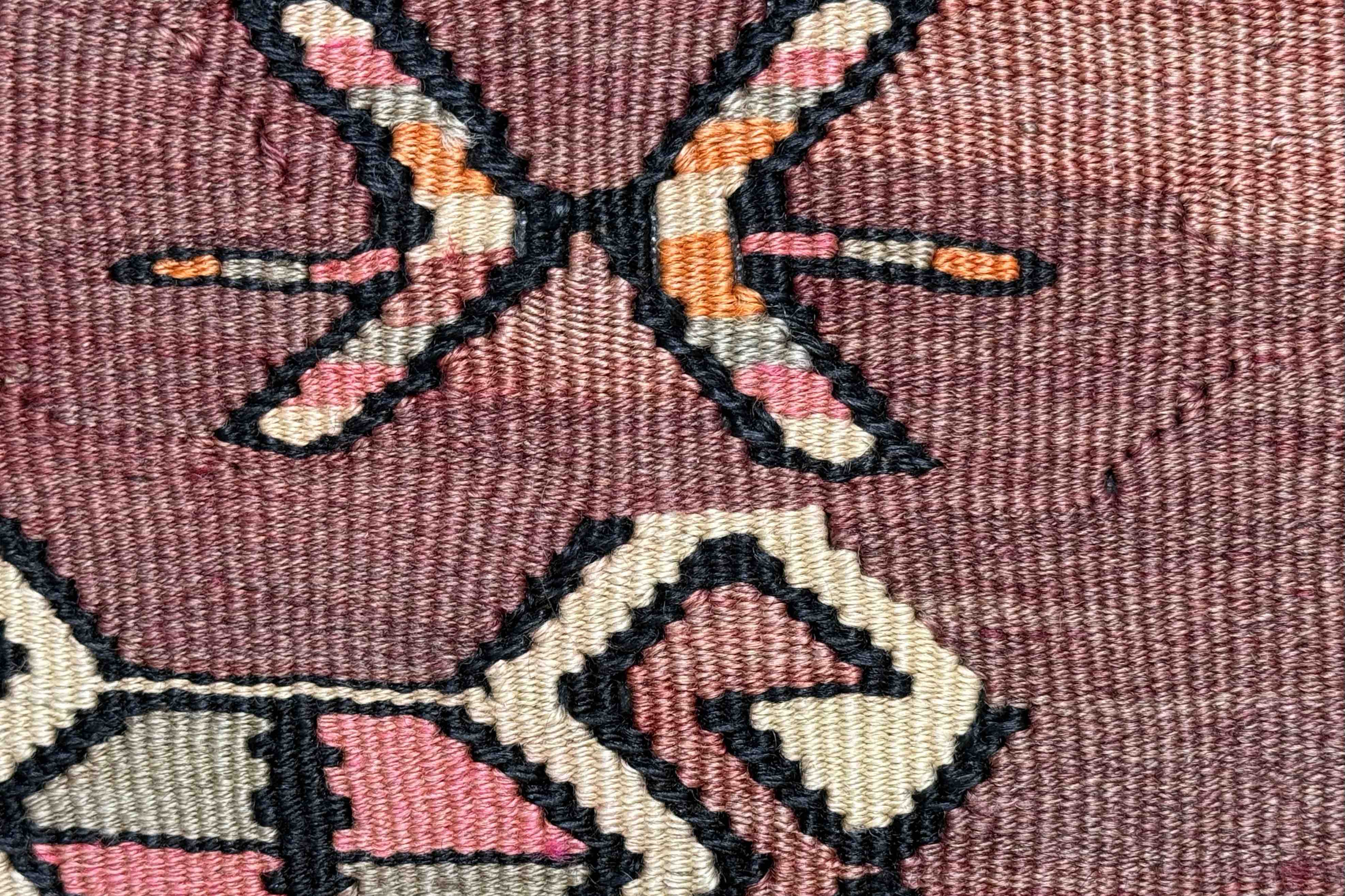 NAZ Vintage Kelim Kissen 60x40cm