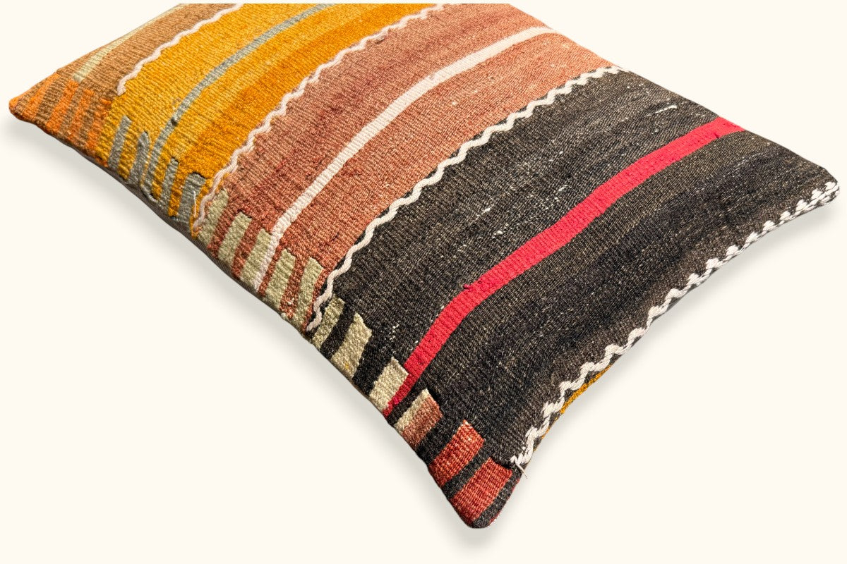 NUR Vintage Kelim Kissen 60x40cm