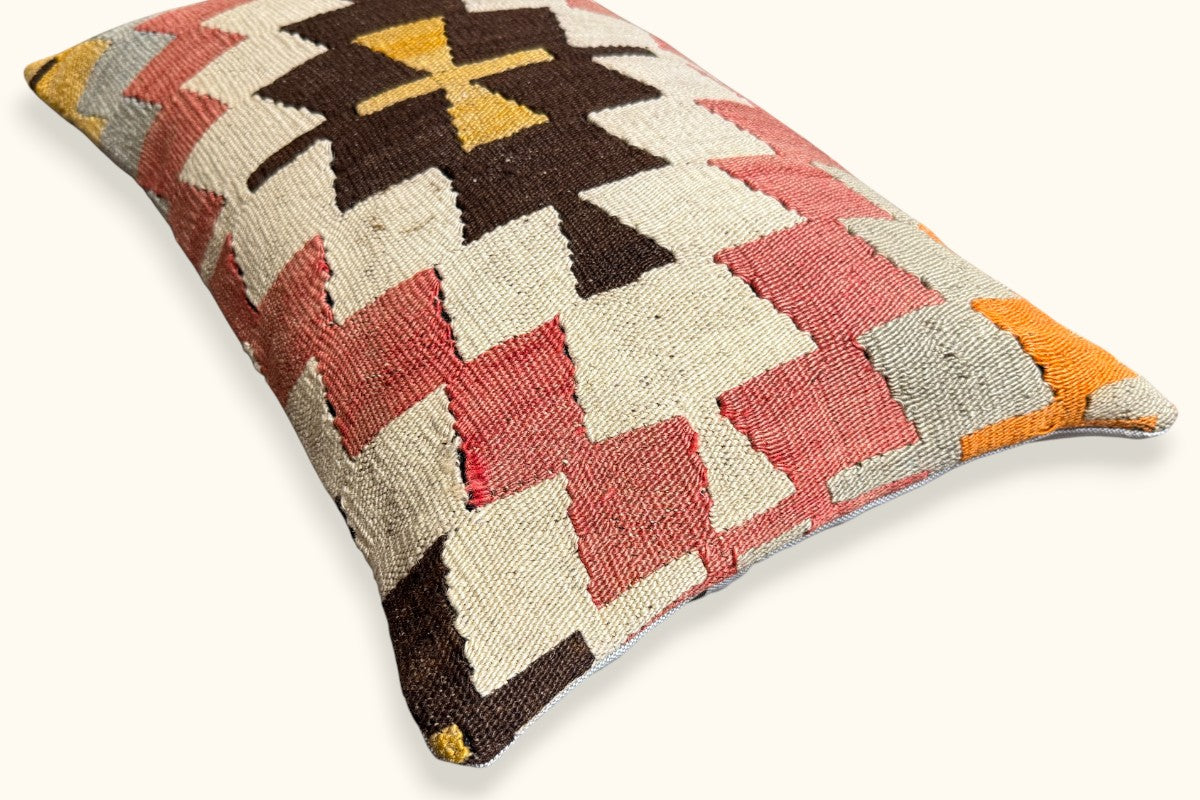 TUBA Vintage Kelim Kissen 60x40cm