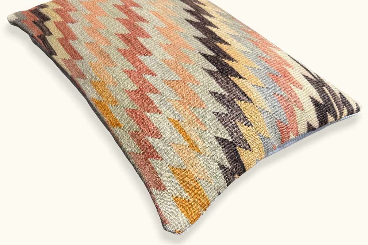 YELDAY Vintage Kelim Kissen 60x40cm