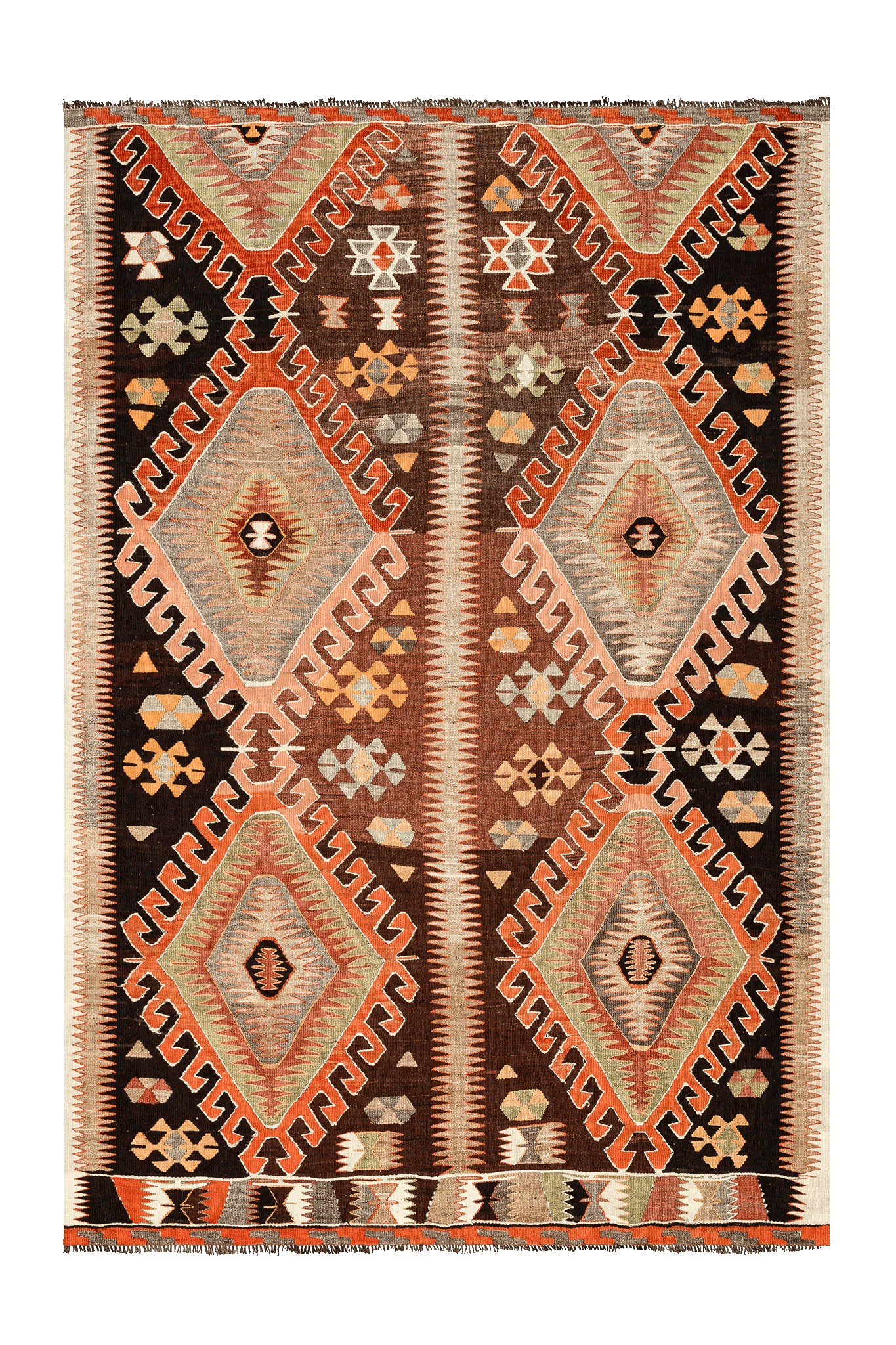 Vintage Kilim 1960s, Mut/Anatolia 270x180 cm