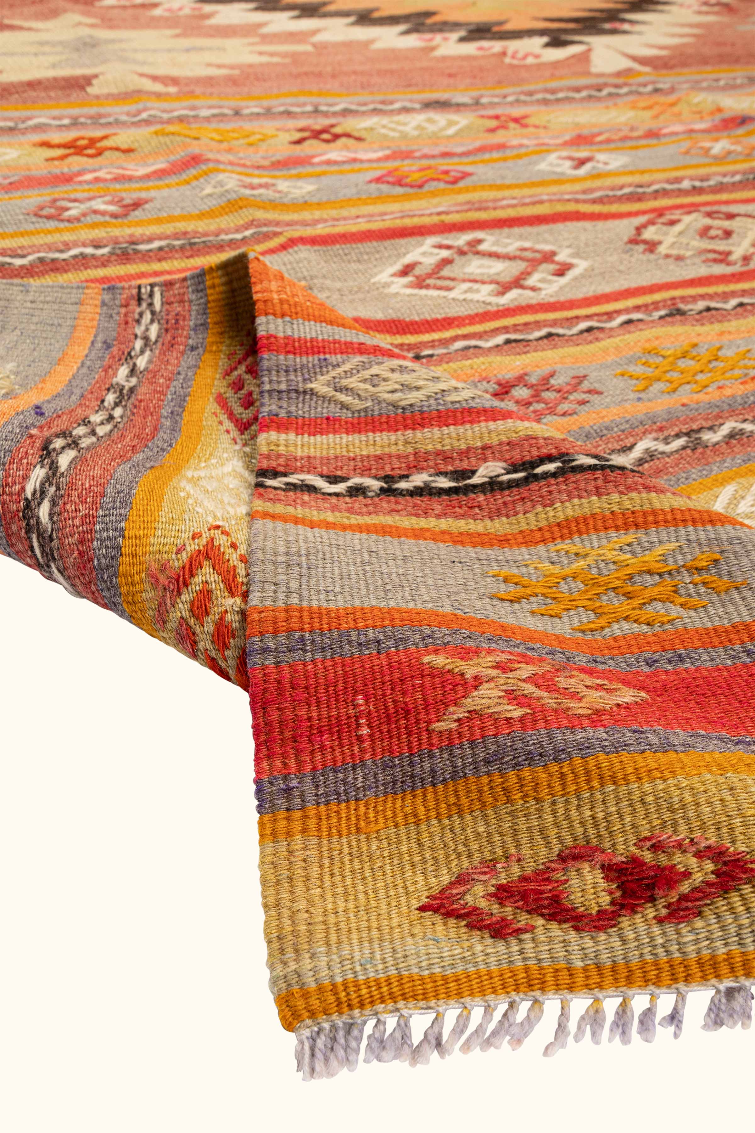 DENIZLI Vintage Kilim 295x190cm