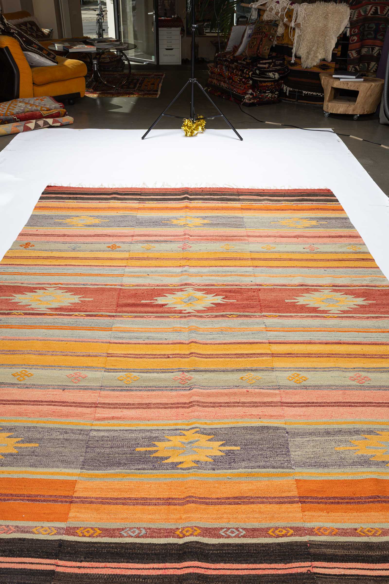 DENIZLI Vintage Kelim 270x185cm