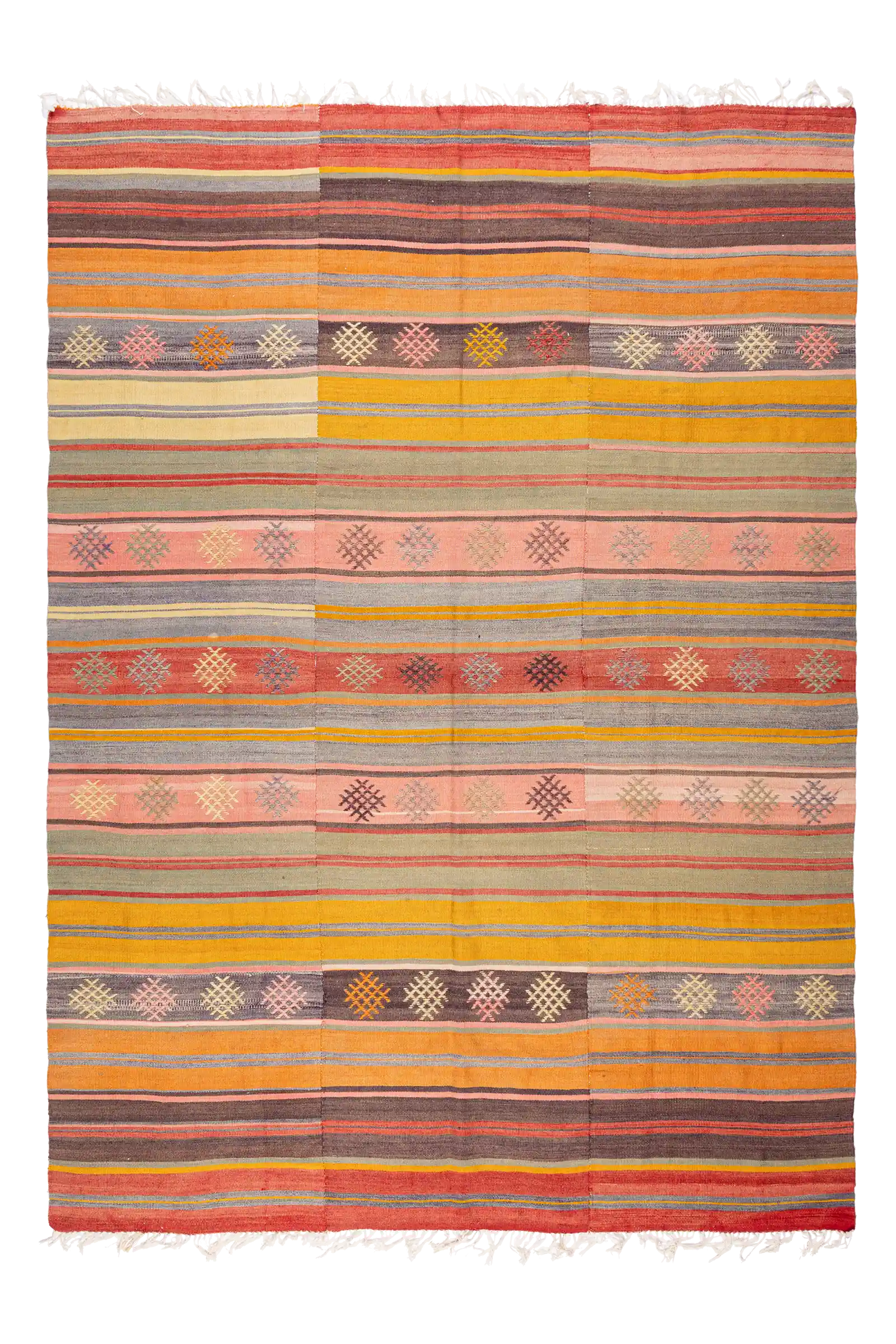 DENIZLI Vintage Kilim 250x177cm