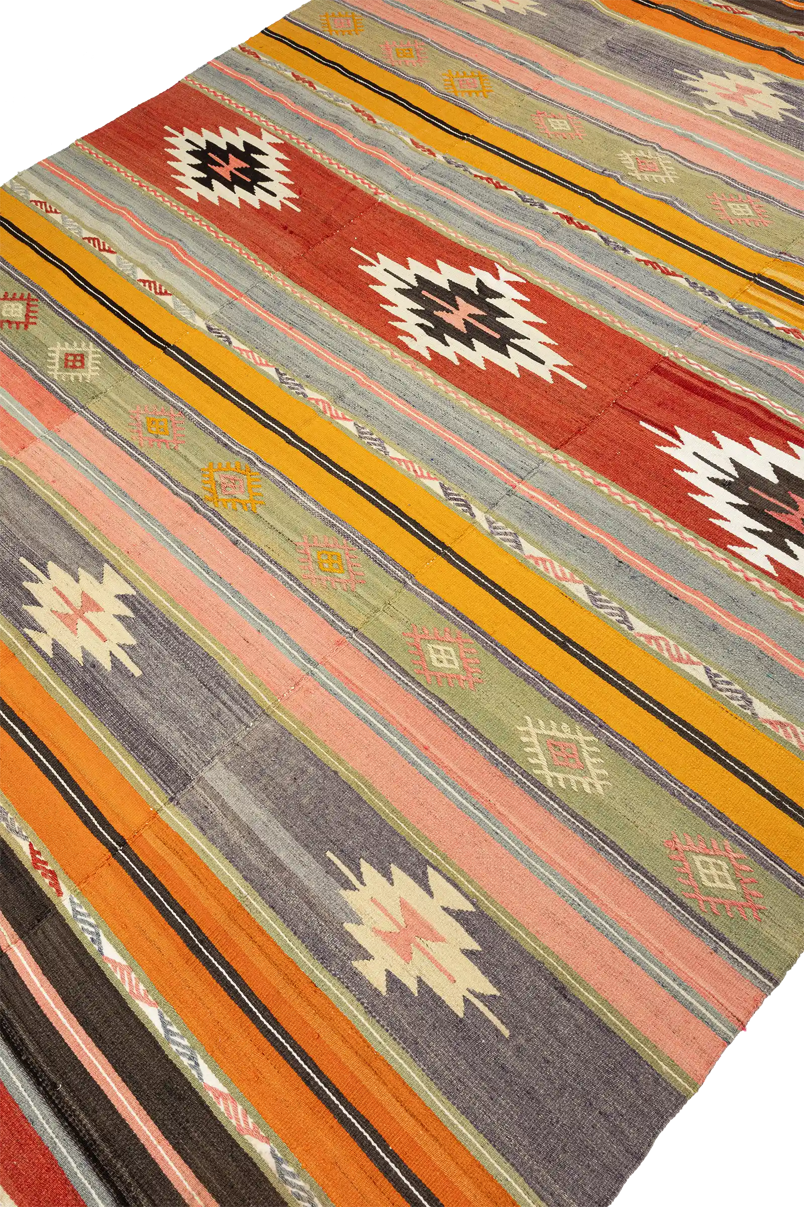 DENIZLI Vintage Kelim 226x180cm